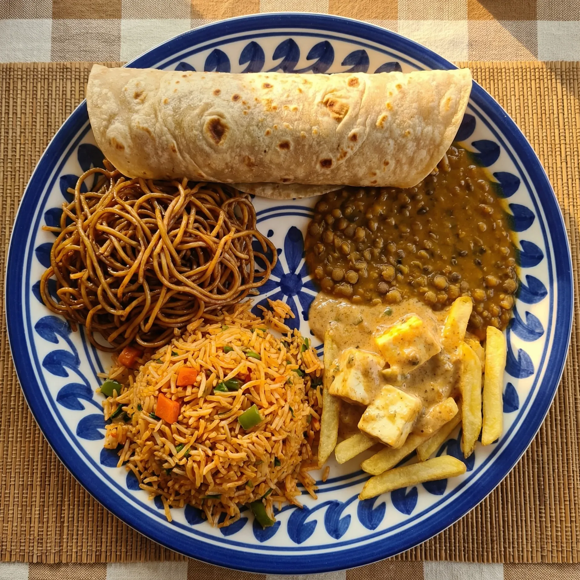 Vegetarian Indian food at Golden Bite Winnipeg