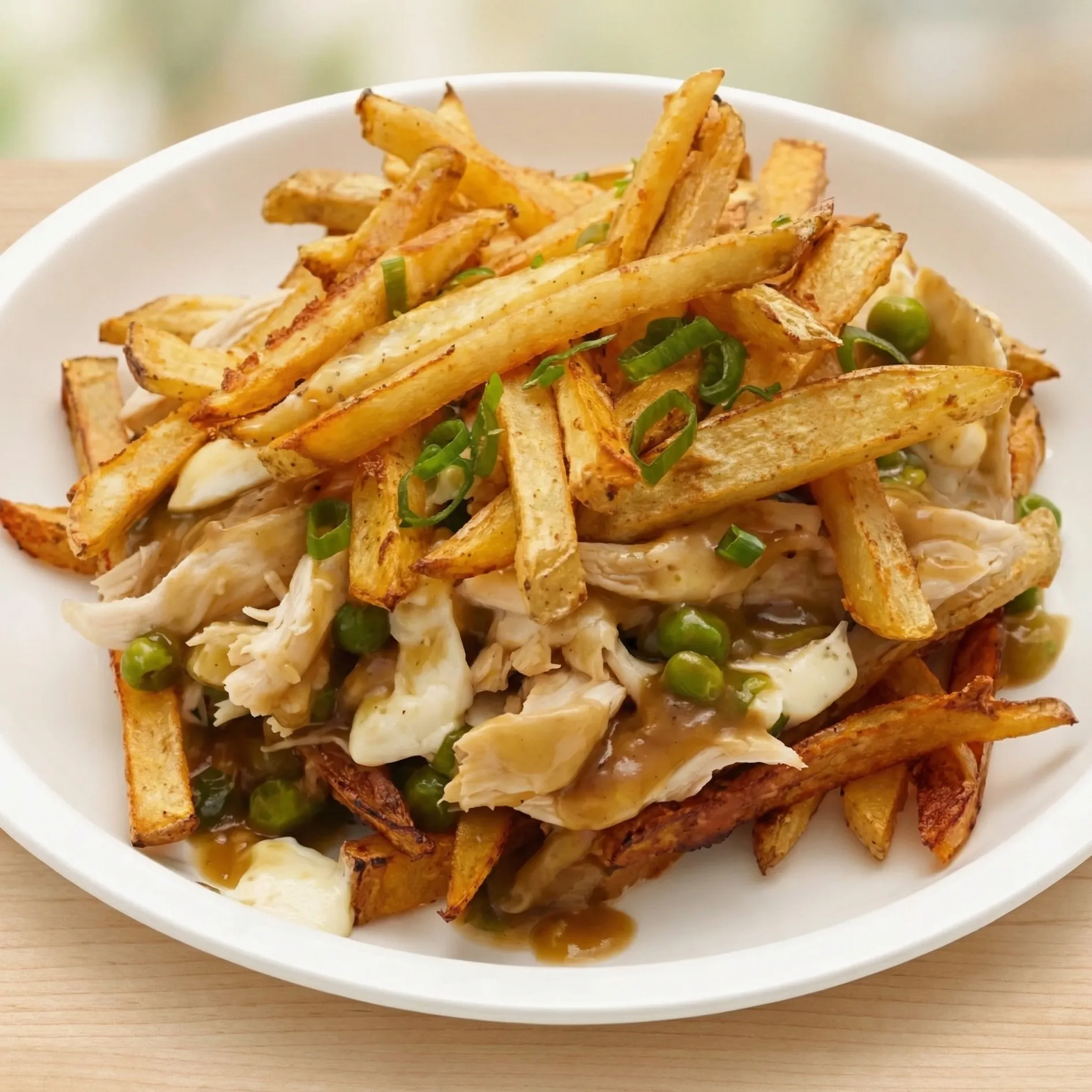 Butter Chicken Poutine at Golden Bite Winnipeg - Indo-Canadian fusion